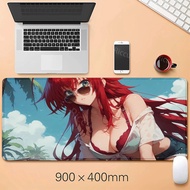 1pc-Anime High School DxD Floor teclado mecánico mouse pad Desk Mat With mousepad Gaming Accessories