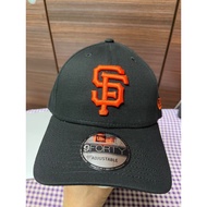 NE 9 Forty Team SF Giants Black Cap Baseball Cap Strapback Adjustable
