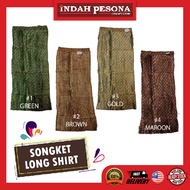 Indah Pesona Muslimah Songket Long Skirt - Free Size