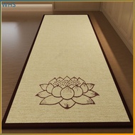 Four Seasons Linen Super Smooth Big Worship Mat Knock Big Head Week Mat Household Worship Repentance