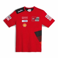 2025 Ducati T-Shirt-GP Team Replica 23，Latest Motorcycle Team Bike Short-sleeved Tops，3D Printed Lar