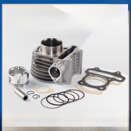 ชุดกระบอกสูบช่วยขี่มอเตอร์ไซค์ GY6 125 80 48 150 Fuxi Ghost Fire Sun HaoMai GY6125 กระบอกสูบกลาง ชิ้