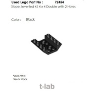 [USED PARTS] U106-72454 : Slope, Inverted 45 4 x 4 Double with 2 Holes