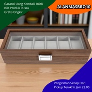 Watch Storage Box 6 Grid Storage Organizer Elegant Luxury Stylish Latest Durable For Watch Collectio