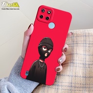 Case REALME C21Y (RMX3261) / C25Y (RMX3265) - Eksotik - Casing REALME C21Y / C25Y - Bahan Lentur Pre