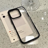 Acrylic Silicone Case for IPhone 11 13 12 14 15 16 Pro Max 13Pro 15Pro 16Pro Shockproof Phone Covers