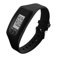 Silicone Electronic Pedometer Bracelet Watch Multifunctional Pedometer Sports led Electronic Watch