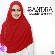 Instant Hijab Apple Sandra 2loop Ori | Aa399