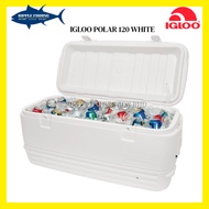 IGLOO POLAR 120QT WHITE COOLER BOX PARTY CAMPING ICE COOLER