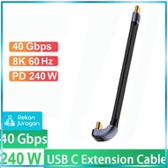 MONROE USB Type C Cable Flexible Data Cable Fast Charging U-Type 240W - MO2