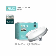 CAHAYA FELIX PREMIUM LED UFO 18.5W White Super Bright Light 90% Economical E27 Equivalent to 241W 3 