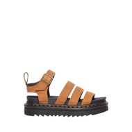 Dr. Martens รองเท้าแตะสายคาดหนัง รุ่น Blaire - สีน้ำตาล