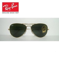 [Original] Rayban Gold Frame Rb 3025 W3234 55mm Medium/Small Sunglasses