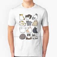 Cats Cats Cats T Shirt 100% Cotton Pattern Cat Cute Animal Big Size 6xl Tee Gift Fashion