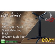 Table Leg, Metal Leg, Kaki besi, Kaki meja , Table Base,cafe stand - 600/800 Top