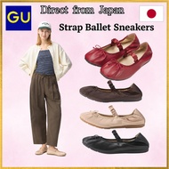 GU Japan Strap Ballet Sneakers Shoes - Japanese Product - Authentic