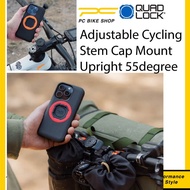 Quad Lock Cycling - Stem Cap Mount Adjustable Bicycle Phone Holder Case Grip Basikal Pemegang Teleph