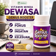 GENIUS BOOSTER VITAMIN MINDA | SUPLEMEN NUTRISI DEWASA
