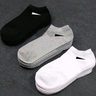 40/20/15/5/3/1 Pair Of Fashionable And Minimalist Unisex Socks, Available In White, Black, And Gray,