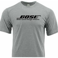 Men's ◙Bose Dri Fit graphic T shirt moisture wicking car speakers active wear Sun Shirt