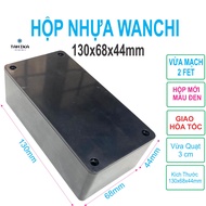 WANCHI ABS Plastic Box black 130x68x44- TAHIKA Electronic Components storage box organizer box