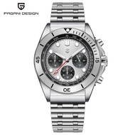 PAGANI DESIGN Men's Watches Luxury Quartz Watch For Men Japan VK63 10Bar Waterproof Stainless steel Chronograph PD-1705