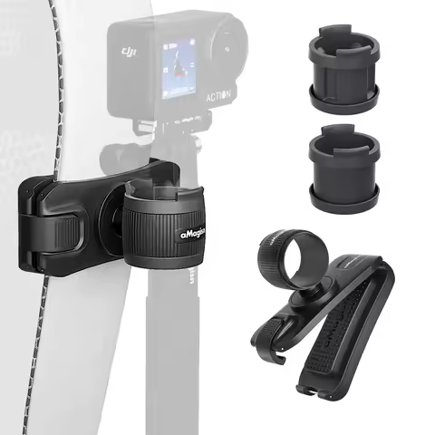 Universal Selfie Stick Holder For GoPro 13 Portable Selfie Stick Hanger For DJI Osmo 360 Action 5 Pr