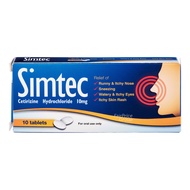 Simtec Cetirizine Hydrochloride 10mg