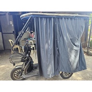 E-bike CURTAIN COVER complete set 3 Wheels 4 wheels 13pcs