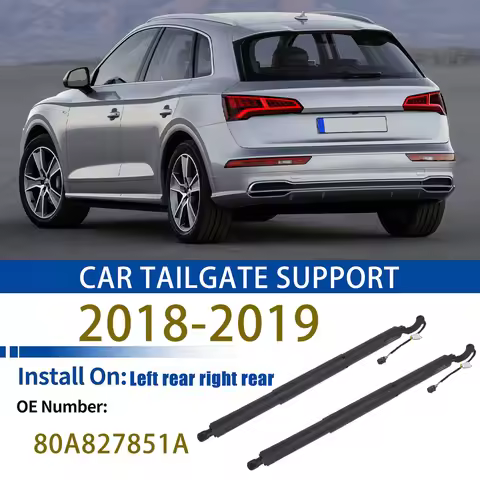 For 2018-2019 80A Audi Q5 SQ5 Quattro Tailgate Support Rod Rear Tailgate Strut Left Right Universal 