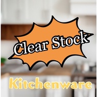 Clear Stock (Kitchenware) 50sen ONLY