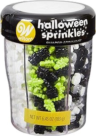 Food Items Sprinkle Mix, Halloween Shapes, 6 Cell
