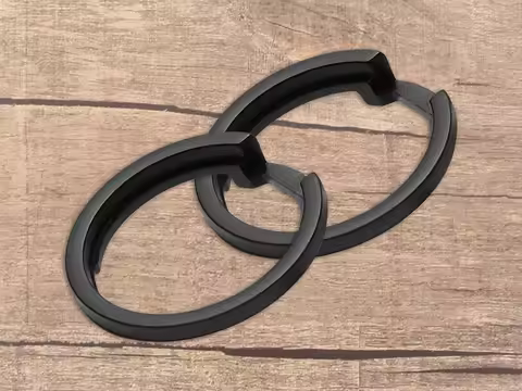 Qyvolux Rubber Replacement Icon Ring for Oakley Jawbreaker OO9290|Jawbreaker Asian Fit OO9270 Sungla