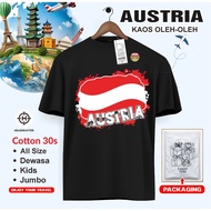 Austria Salzburg T-Shirt Made of Premium 30s Cotton, Gift, Overseas Souvenir merchandise