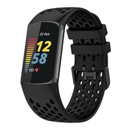 Breathable Silicone Strap For Fitbit Charge 5 correa Sport Replacement Silicone Wristband For Fitbit
