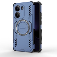 LENUO Ốp lưng Xiaomi Poco X6 X7 F6 F7 Pro Ultra Case Cooling Non-Slip Shockproof Magsafe Full Covera