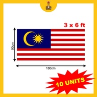 Malaysia Flag Jalur Gemilang Bendera Malaysia Bendera Negeri Bendera States Flag Nylon (3 x 6) (10 U