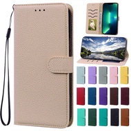 Casing OPPO F5 F7 F9 Luxury Leather Wallet Flip Case For OPPO F9 F7 F5 Card Holder Magnetic Simple Stand Protective Back Cover Casing