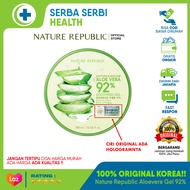 ( BAYAR DITEMPAT ) Natural Republic Aloe Vera Gel 92% - 300ml / Aloe Vera Gel / Pelembab Muka / Mask