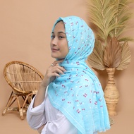 Dubai Fashion Pashmina Hijab Motif 1