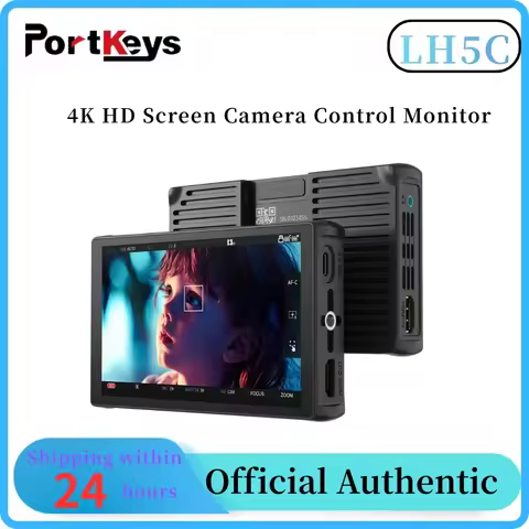PortKeys LH5C Wired Camera Control Monitor 800 Nits High Brightness 4K HD IPS Screen Director Monito
