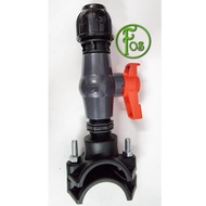 3/4" combination fitting (1 set) - Saddle clamp 50mm to 20mm pipe