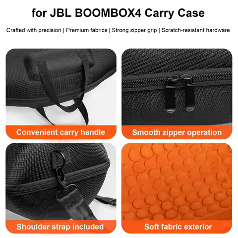 Newest Outdoor Shoulder Case for JBL Boombox4 Speaker Storage Box , Carry Case for JBL Boombox 4 Spe