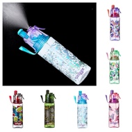560ml Kids Water Bottle Smiggle Mist Spray Tritan BPA Free Drinking Bottle