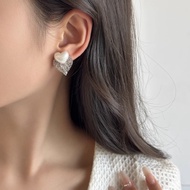 Ins Cool Style Love Earrings Female Unique Unique Design Unique Influencer Earrings Simple Classy Ea