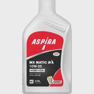 OLI MESIN MOTOR MATIC HONDA ASPIRA 10W-30 BY SHELL ASTRA 100% ASLI ORIGINAL OLI BEAT VARIO 0.8L