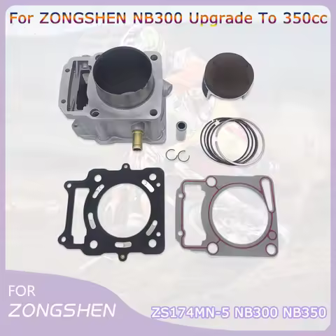 OTOM Motorcycle Modification Cylinder Kit For ZONGSHEN NB300 ZS174MN-5 NB350 Engine Parts 77mm Cylin