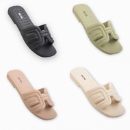 Women's sandals with monolithic H-shaped straps, super light, waterproof, anti-slip for rain and bea
