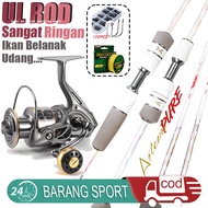 2025 NEW ArtemisPure Fishing Rod Set Barang Mancing Set Fishing Combo Set Joran Pancing Set Pancing 