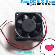 Fan casing Fan Fan DC Fan 6x6cm radiator all new inverter showcase